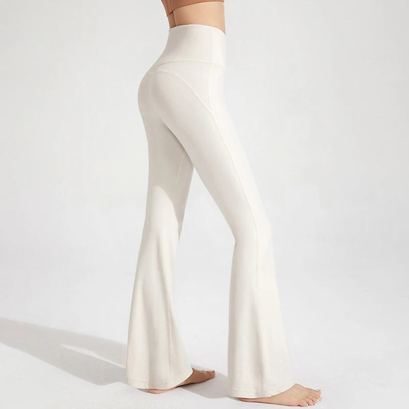 Pantalon de Yoga Évasé Femme