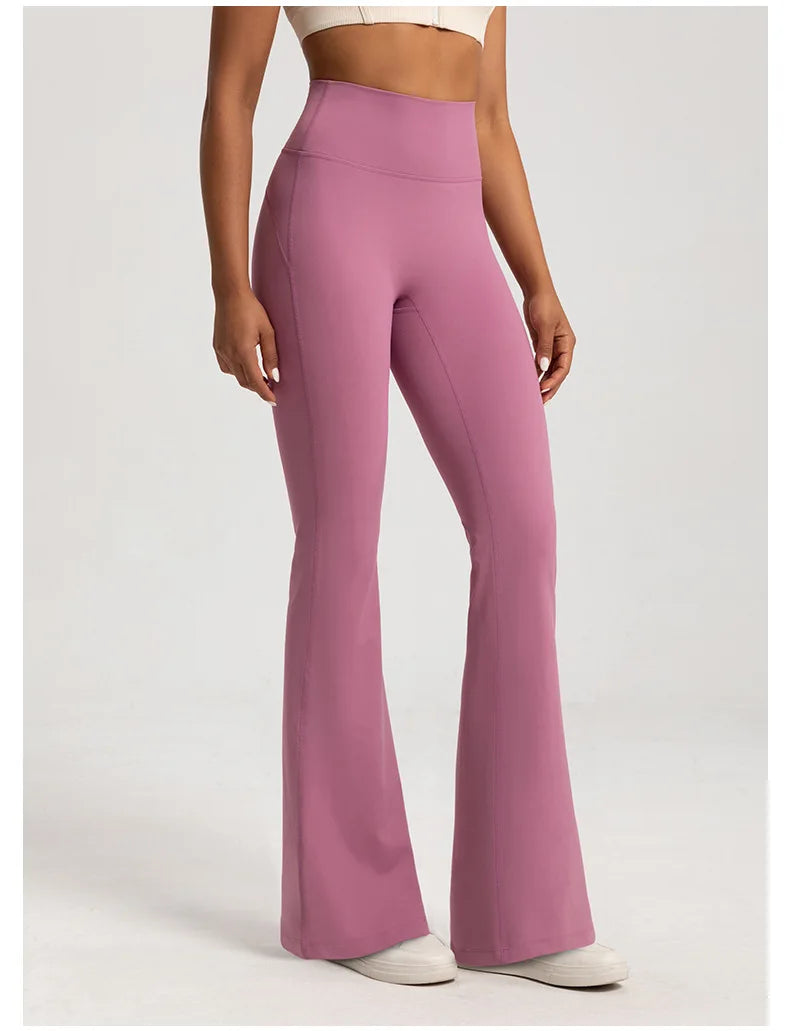 Pantalon de Yoga Évasé Femme
